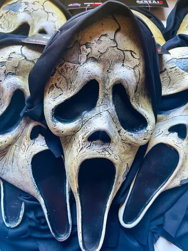 Aged Ghostface Mask- Scream 6