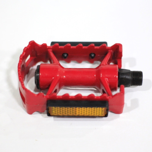 Pedal Mtb Aluminio 9/16 Rojo / Mtbikecl