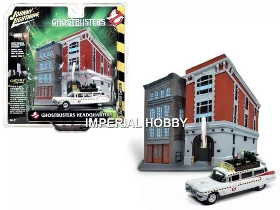 Ghostbusters  Etco-1a + Diorama - M Johnny Lightning 1/64