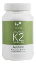 Comprar Vitamina K2 (mk-7 + D3) 60 Cápsulas Veggie Leguilab