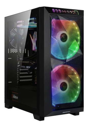 Gabinete Gamdias Apollo M1 Elite Atx Argb Malla Negro