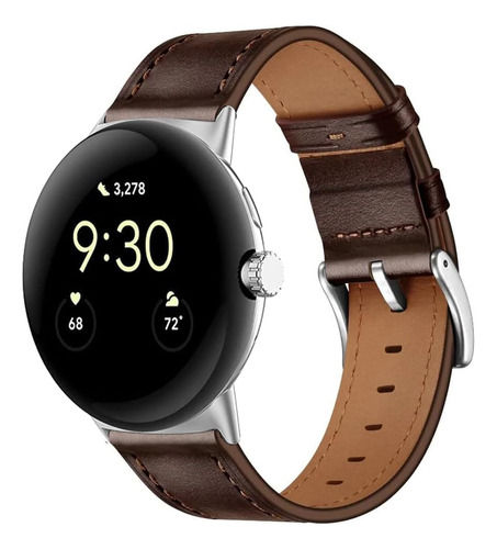 Leather Bands Compatible For Google Pixel Watch Band Leather