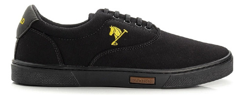 Tênis para masculino Polo Joy 220 cor preto/amarelo - adulto 40 BR