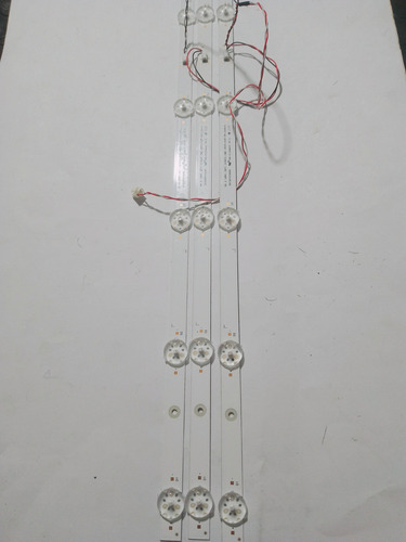 Kit De Leds Jvc Si50urf 3 Tiras De 11 Leds 261501016660 (Usado)