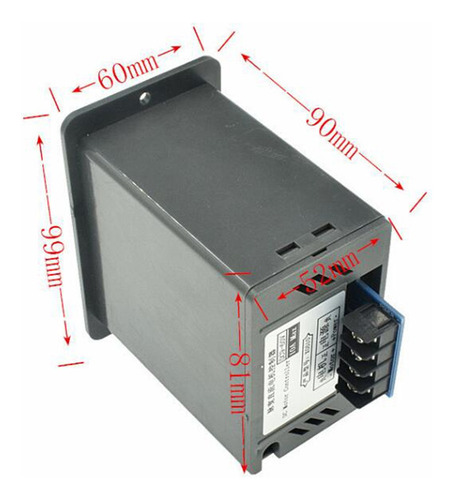 Controlador De Motor Dc12v 24v 36v 48v 10a Reversible