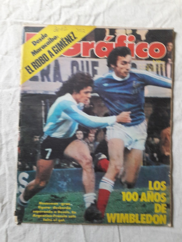 Grafico N° 3012 - 1977 Argentina Francia Galindez Monzon Box