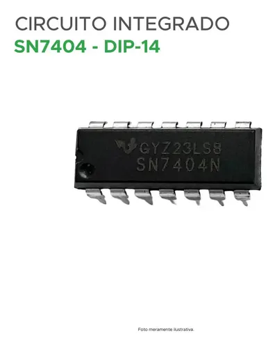C.i. Sn7404n Sn 7404n Sn 7404 N 74s04 - Dip-14 | MercadoLivre
