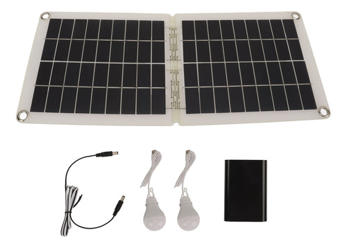 Bombillas Solares De 60 W, Portátiles, Para Acampar, 2 Unida