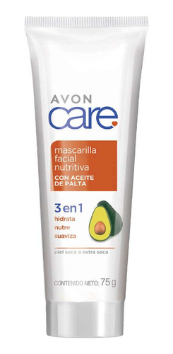 Mascarilla Facial  Avon Care Mascarilla Facial Nutritiva 75g