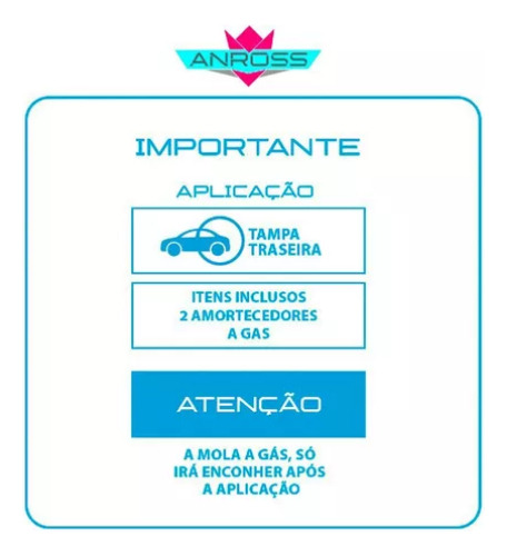 Par Amortecedor Porta Malas Tampa Traseira Palio 1996 A 2011