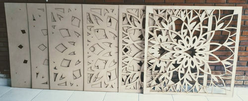 Imagen 3 de 3 de Cuadro Mándala 3d De 120cm X 120cm Corte Laser