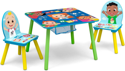 Juego De Mesa Y Silla Para Niños Con Almacenamiento 2 ...