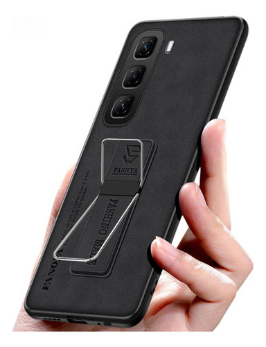 Yc Funda Para Endoprótesis Infinix Hot 50 5g, Piel Oveja