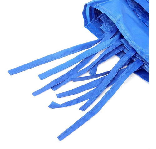Imagen 4 de 5 de Toldo Plegable 3x3 Con Lona Impermeable + Lateral Azul /etc