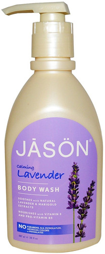 Jason Natural Puro Lavado Del Cuerpo Calmar La Lavanda 30