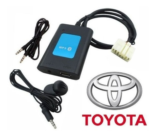 Interfaz Usb,aux Y Bluetooth Stereo Toyota, Hilux,corolla