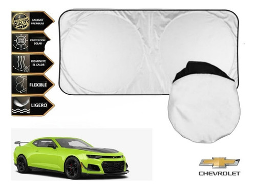 Cubresol Tapasol Con Ventosas Chevrolet Camaro Zl1 2020-2024