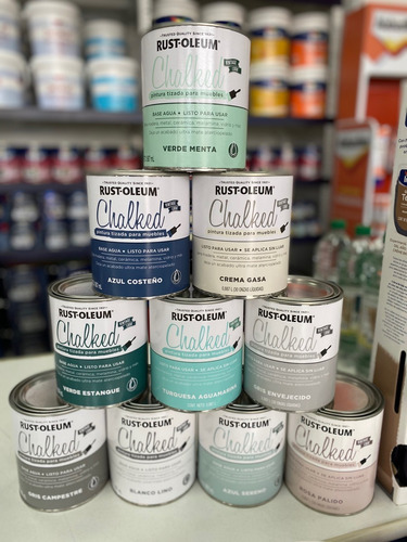Pintura Tizada Rust Oleum Chalked Colores.vintage Puntocolor