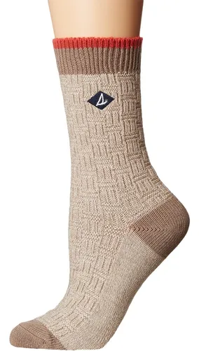 Sperry Top-sider Para Mujer Basketweave Slub Sweater Boot Cr