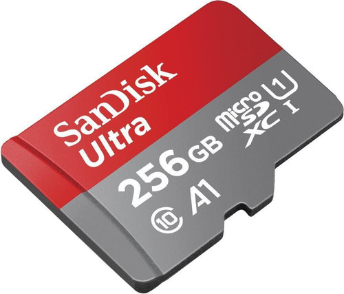 Cartão De Memória 256gb Ultra Sandisk Microsd