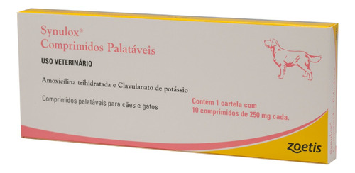 2 Cxs Synulox 50mg Com 10 Comprimidos Cada Zoetis