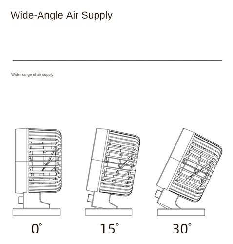 . Ventilador Usb Portátil, Ventilador Elétrico De Mesa,