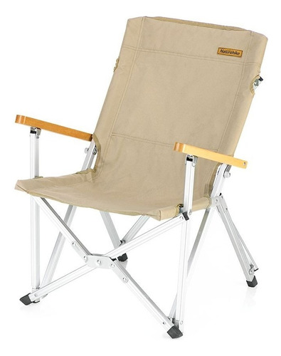 Sillon Plegable De Aluminio Naturehike Color Khaki