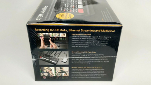 Atem Mini Pro - Mesa De Vídeo Blackmagic Design