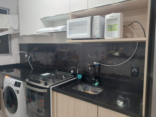 Apto Com 2 Quartos, Cozinha E Escritório Mobiliado