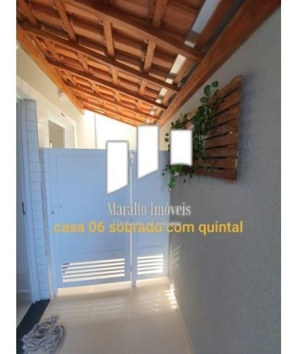 Imagem 2 de 15 de Sobrado Em Condomínio Com Quintal Em Praia Grande Sp.