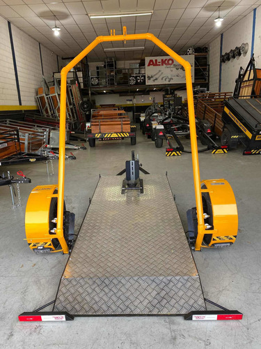 Imagem 11 de 14 de Carretinha Basculante Articulada Para Transportar Moto