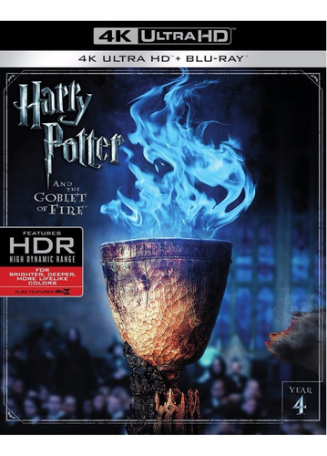 Harry Potter Y El Caliz De Fuego Año 4 Pelicula 4k Ultra Hd