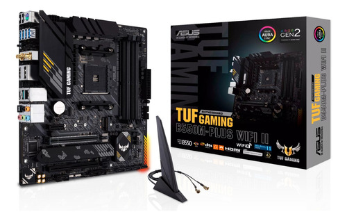 Motherboard Asus Tuf Gaming B550m-plus Wifi Ii Amd Am4 Rgb