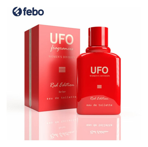 Perfume Dama Ufo Red Edition 55ml Versión 001 Febo