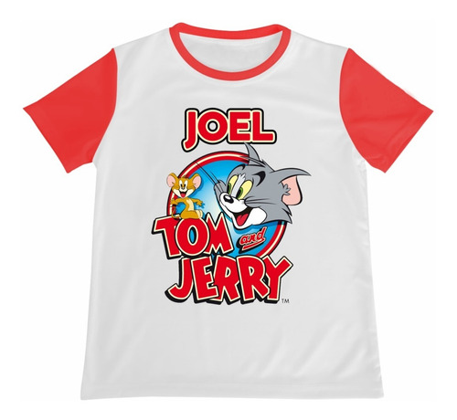 Franela Camisa Niño Niña Tom Y Jerry Algodon