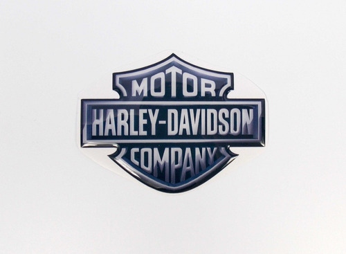 Adesivo Harley Davidson Emblema Resinado Rs37