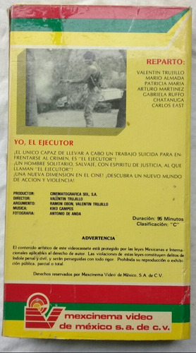 Valentín Trujillo Yo El Ejecutor Película Beta Sin Probar