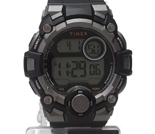 Reloj Timex Sport Chrono 50m Correa Silicon Indiglo 