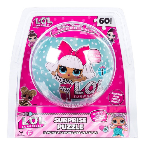 Lol Surprise Puzzle 6041535 Rompecabezas 60pcs Juego 