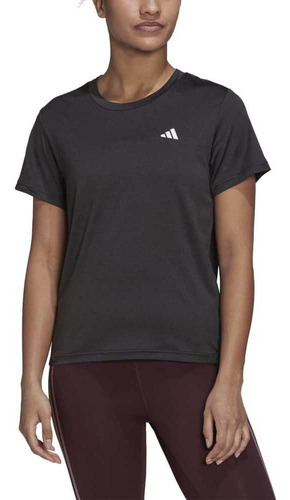 Remera adidas Aeroready Minimal Training Negro De Dama