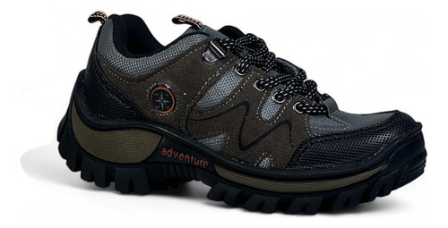 Zapatilla De Trekking Adventure Goma Estilo Aventura