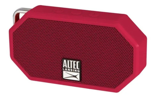 Parlante Altec Lansing Mini H20 3 IMW258 portátil con bluetooth waterproof roja 