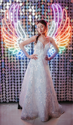 Alquiler Alas Neon Cumple 15 Casamiento X Día, Semana, Mes