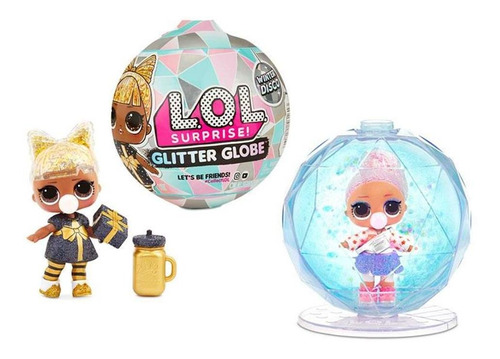 Lol Surprise Glitter Globe Brillante Con 8 Sorpresas