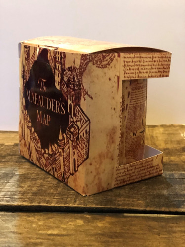 Taza Magica Harry Potter Mapa Del Merodeador Caja Mapa  