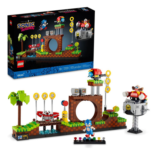 Lego Ideas Sonic El Erizo 1125 Piezas