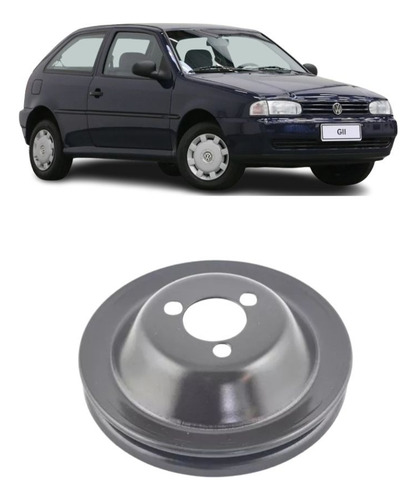 Polia Bomba D'água Gol Motor Ap 1.6 1.8 2.0 1988 1989 1990