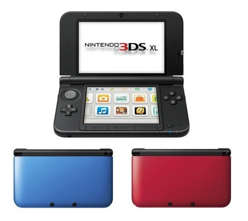 Consola Nintendo 3ds Xl Original Nueva Sellada Rojo Azul