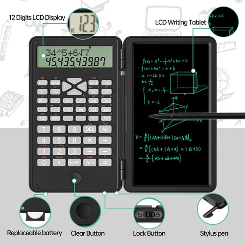 Calculadora Científica Tablet De Escritura, Protable C.