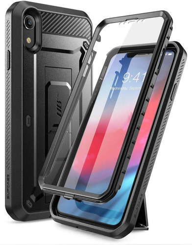 Case 360° Supcase Ub Pro Para iPhone XR 6.1 Negro